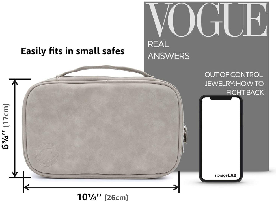 Travel Jewelry Organizer - Grey