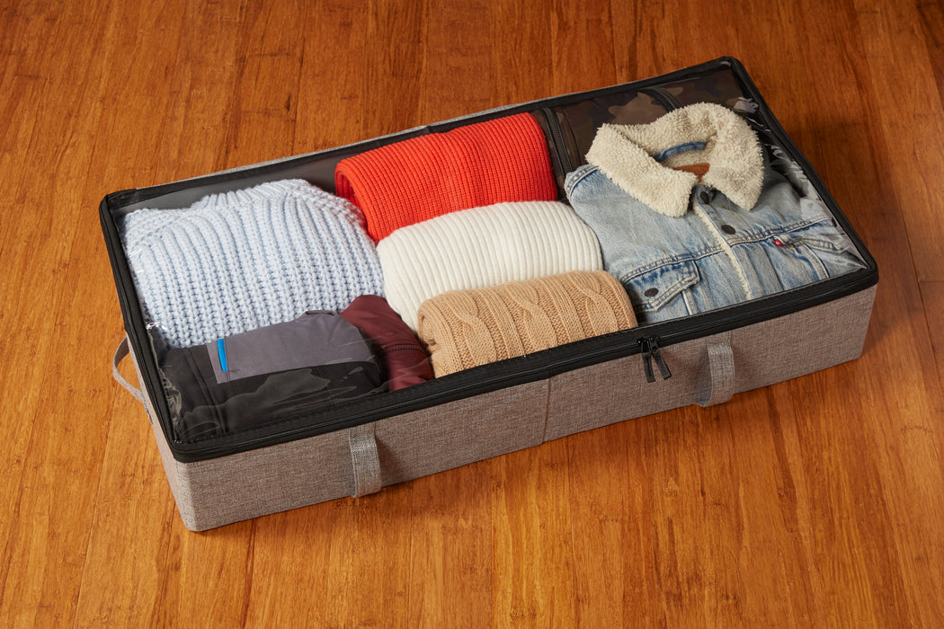 Underbed Clothing Storage (Two Pack) - Grey