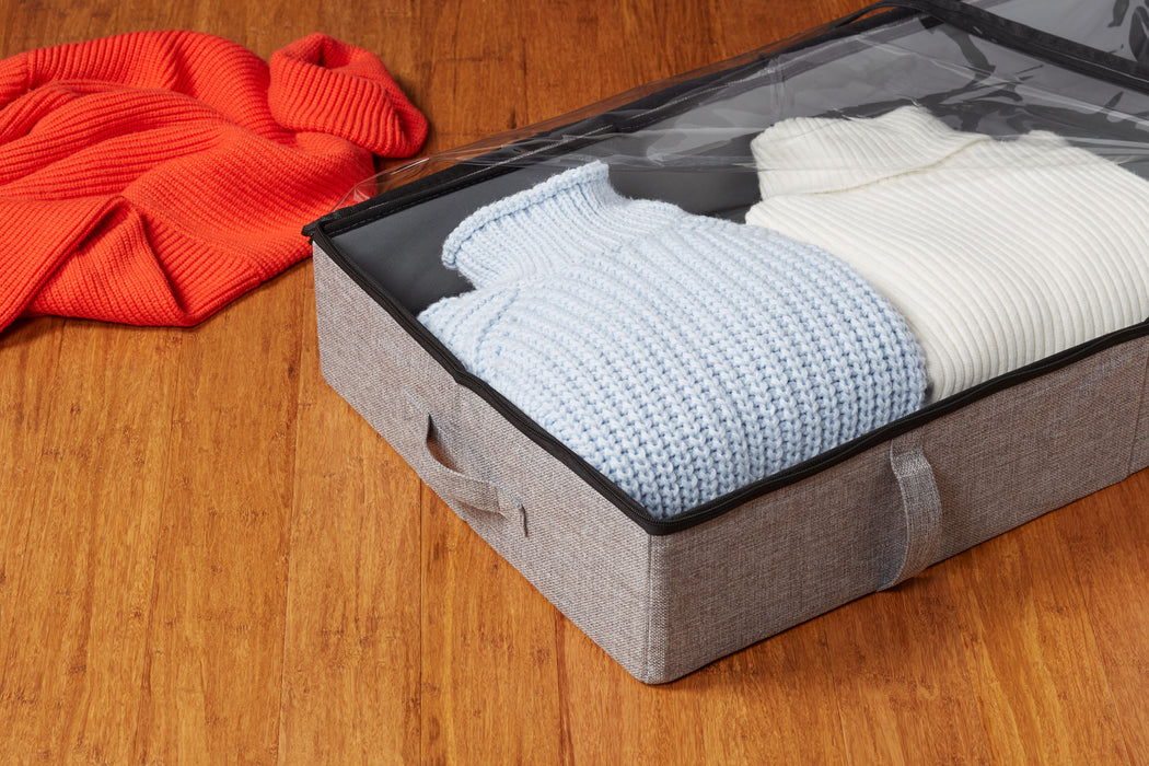Underbed Clothing Storage (Two Pack) - Grey