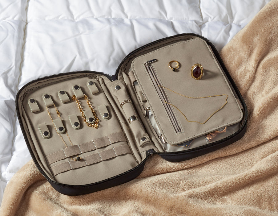 Travel Jewelry Organizer - Black