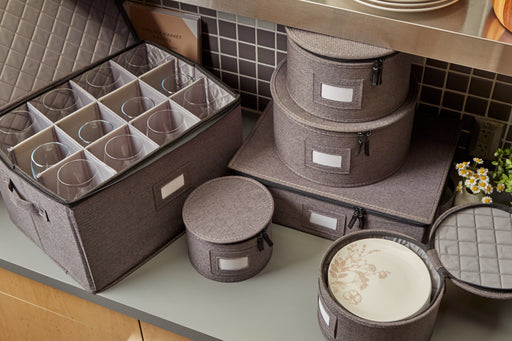 StorageLAB Cup and Mug Storage Containers for Kitchen Organization – Q